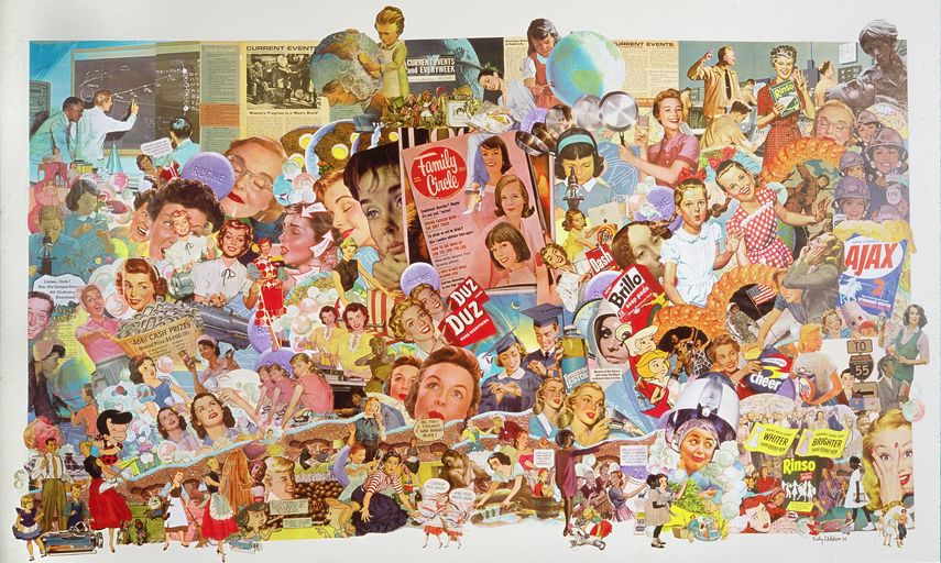 popular culture collage