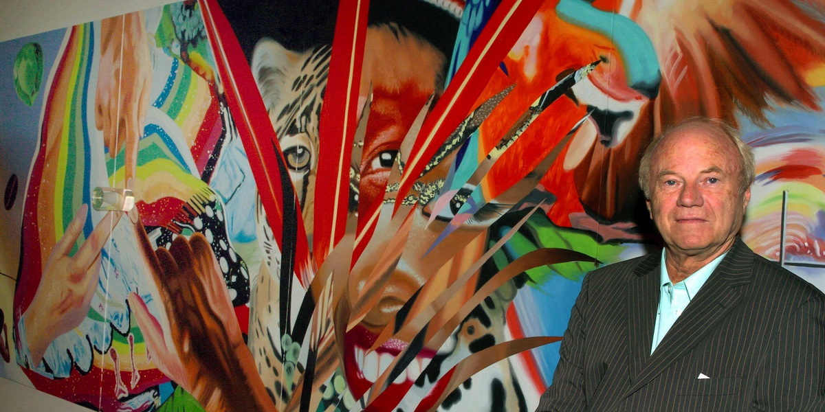 Biography Of James Rosenquist Widewalls   Portrait Of James Rosenquist Image Courtesy Of EFE 