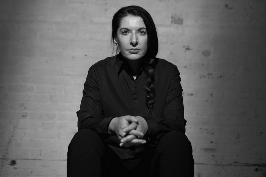Portrait of Marina Abramović by Dušan Reljin