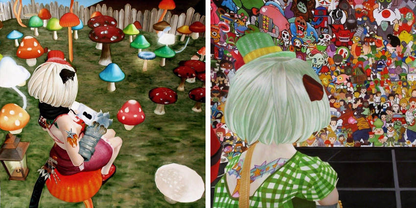Potchi Moopp - Crazy Mushrooms, 2008 - Flushing Meadows, 2008