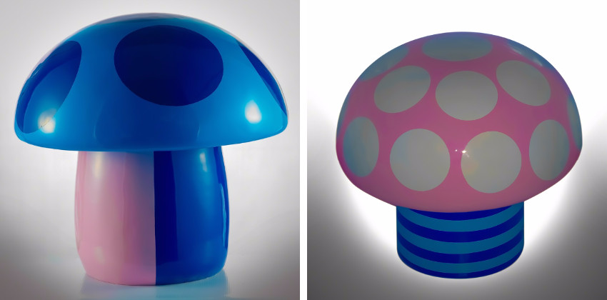 Potchi Moopp - Crazy Mushrooms 50cm, 2015 - Magic Mushrooms 100cm, 2015