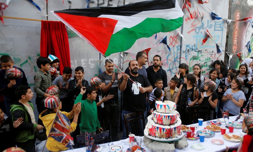 Banksy's Apology Party - Image via theguardian.com