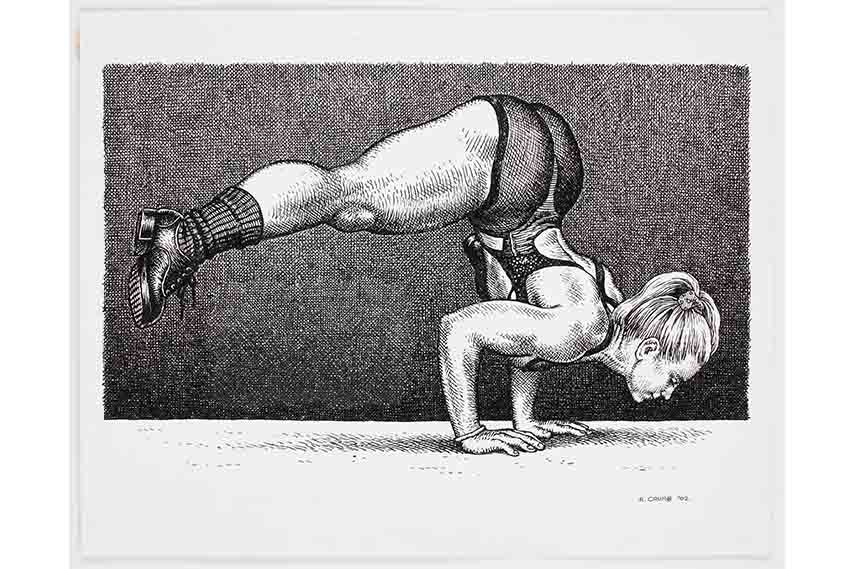 R. Crumb art
