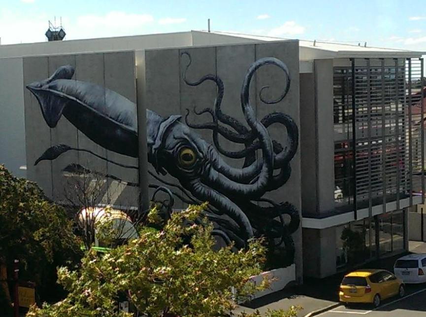 New Zealand street art