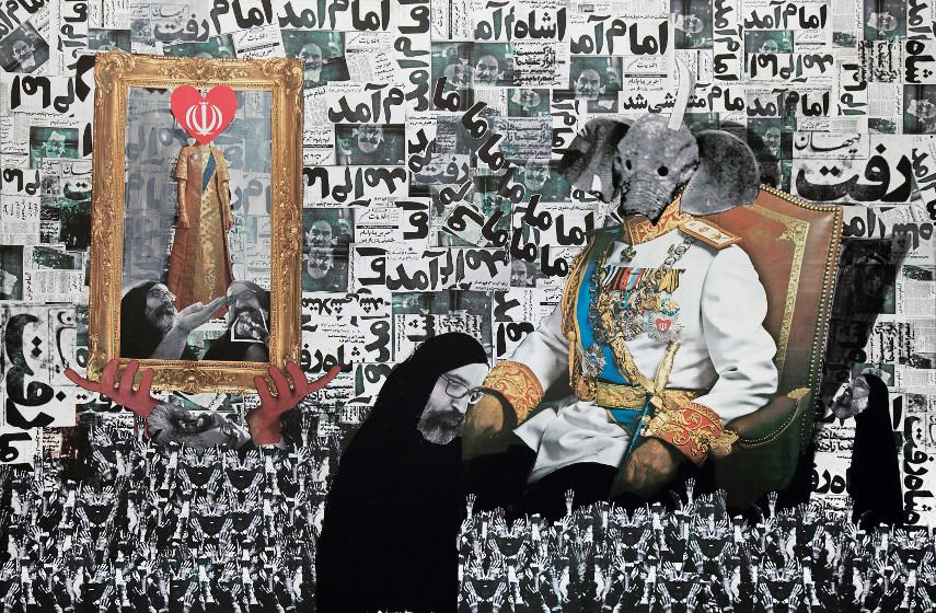Ramin Haerizadeh - He Came, He Left, He Left, He Came, 2010