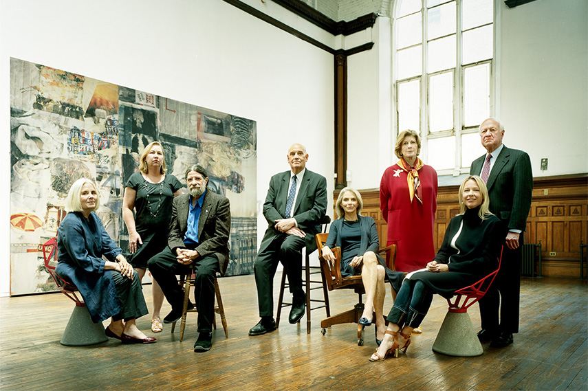 Rauschenberg Foundation board of directors florida life home studio search captiva
