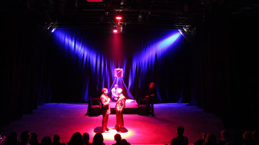 Rawabet Theater, the space for performance art is also closed