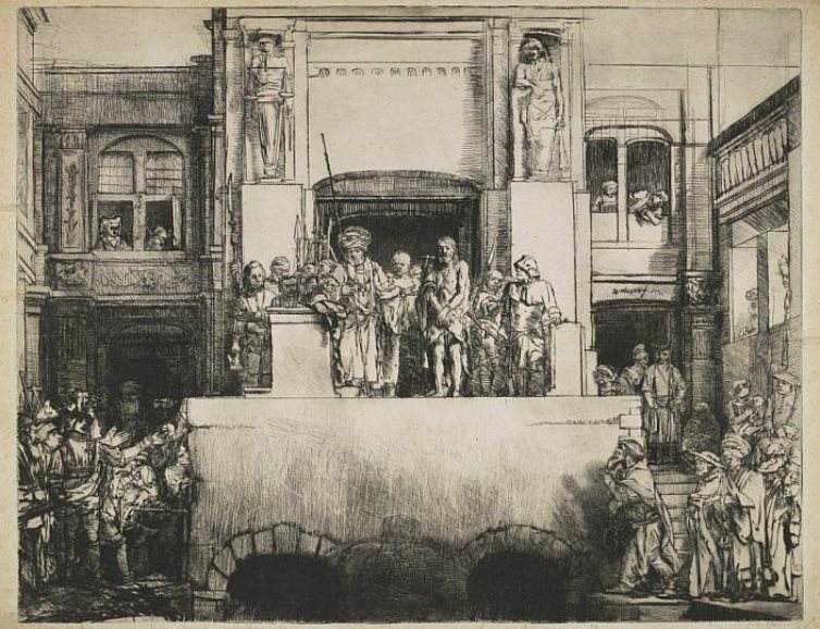 Rembrandt - Christ Presented to the People ('Ecce Homo')