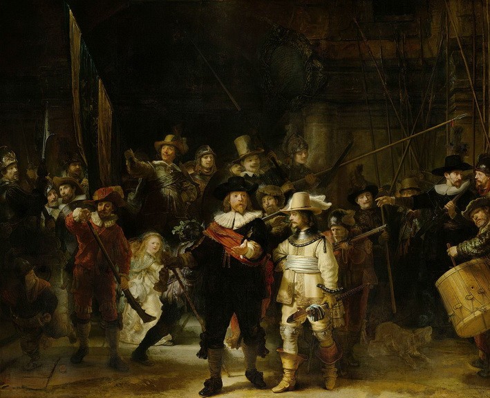 Rembrandt van Rijn - The Night Watch, 1642. The Rijksmuseum Amsterdam