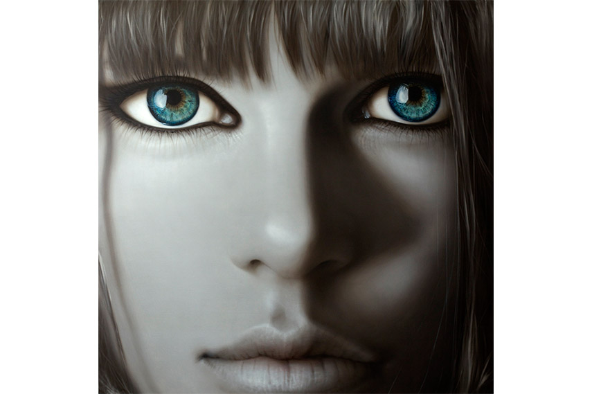 Rhetoric, oil on canvas machiko edmondson unix gallery new york exhibition