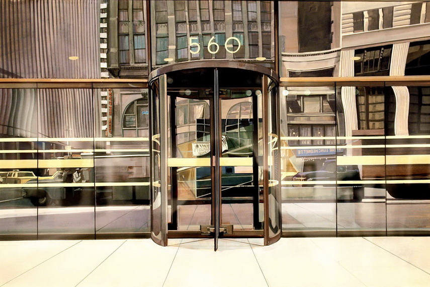 Richard Estes - 560, 1972 - image via moderndesign