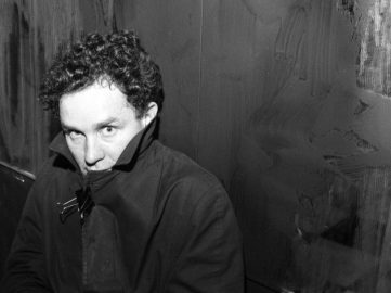 Richard Hambleton - Photograph of the artist by Ben Buchanan work who died in 2018