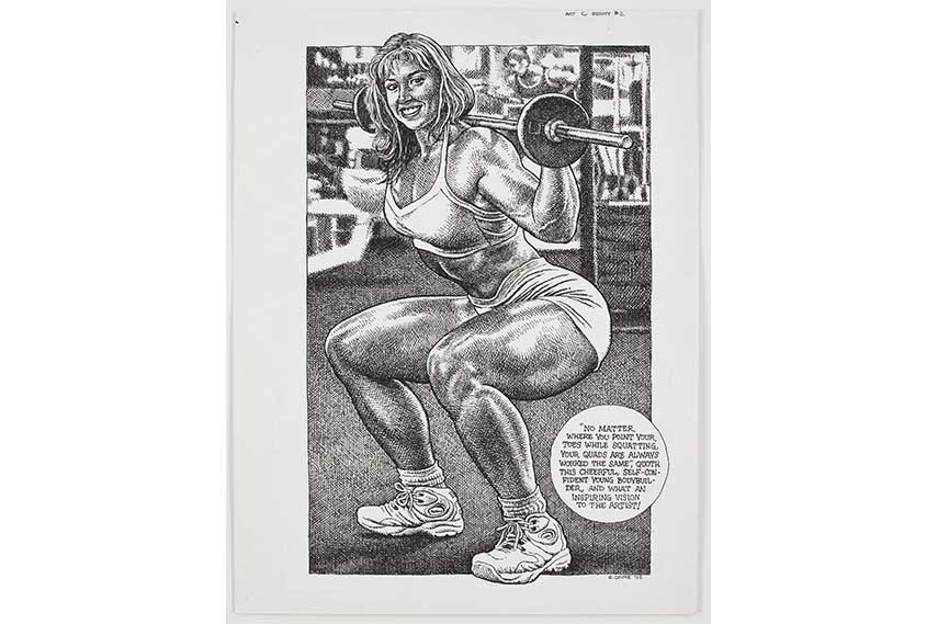 R. Crumb art