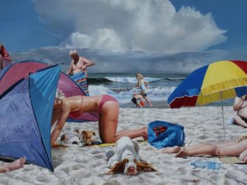 Rolf Ohst - Dogsbeach (detail), 2016