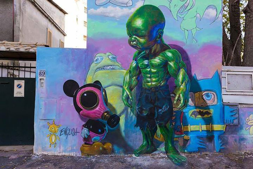 British street art