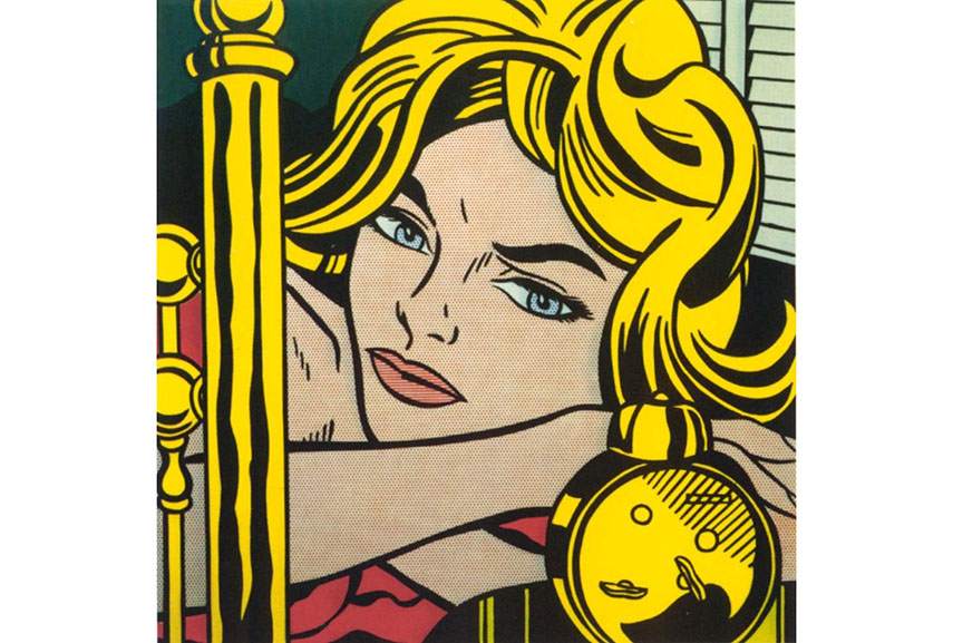 Pop Art américain. Des artistes d'art tels que Lichtenstein et l'artiste britannique Richard Hamilton étaient connus dans le monde de la peinture