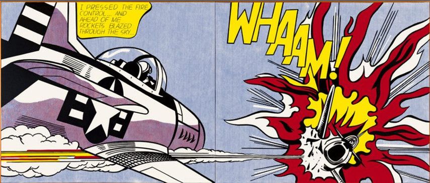 Roy Lichtenstein is another great American artist of 1960s art