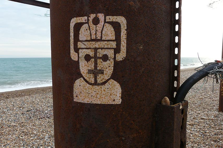 cyberman stencil