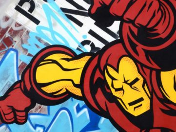 SEEN - Iron man (detail), 2016