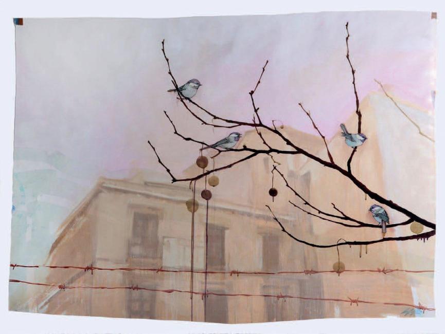 Sage Vaughn - Granada Chickadees, 2008 (107 x 148 cm)