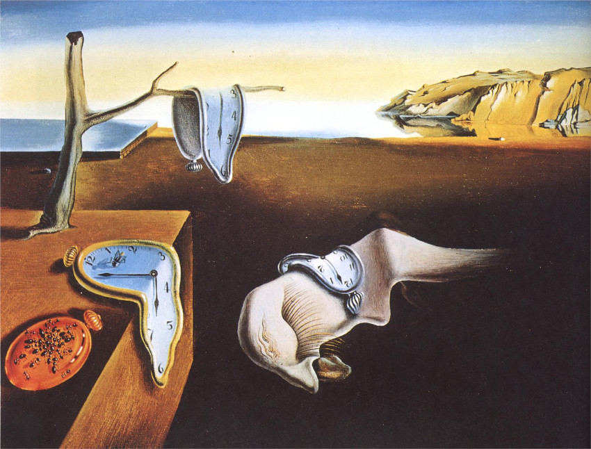 Salvador Dali movement paintings can be found today in the museum store