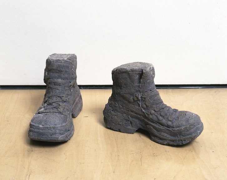 Sarah Lucas - Concrete Boots