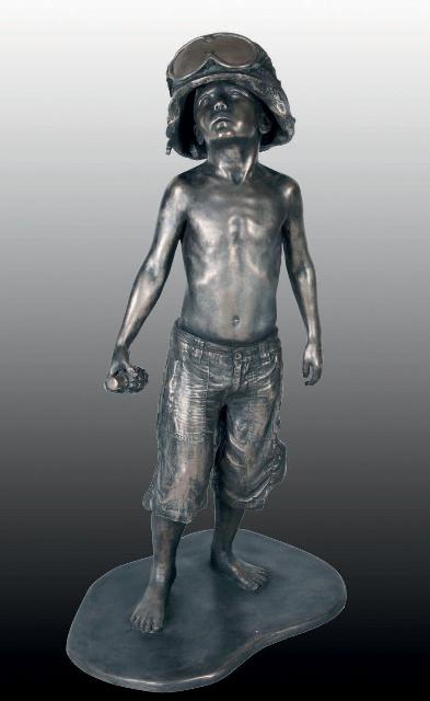 Schoony - Boy soldier, 2012 (120 x 50 x 60 cm)