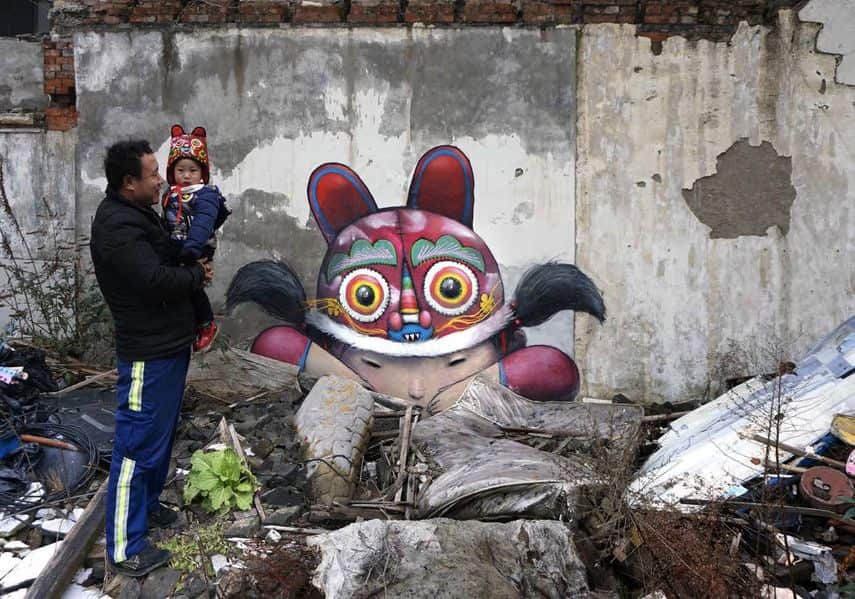 Seth Globepainter Mural