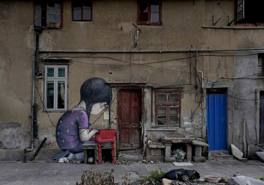 Seth Globepainter Mural