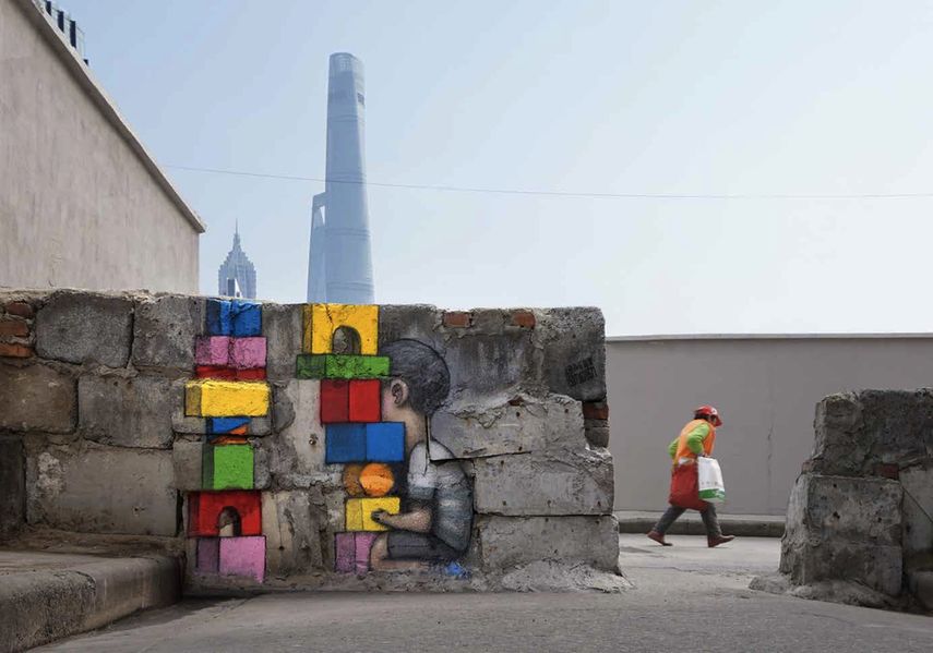 Seth Globepainter Mural