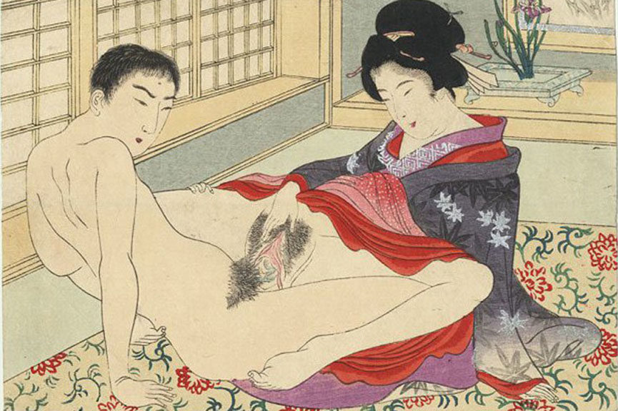 Japanese Geisha Erotic - Japanese Erotic Art: A Taboo Filled History of Shunga ...