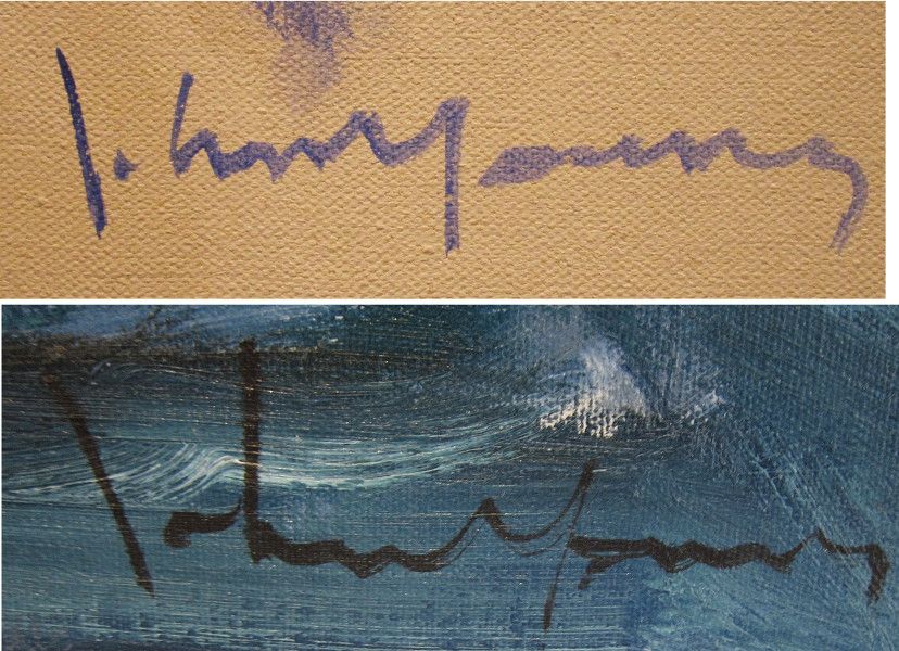 artist signatures on paintings