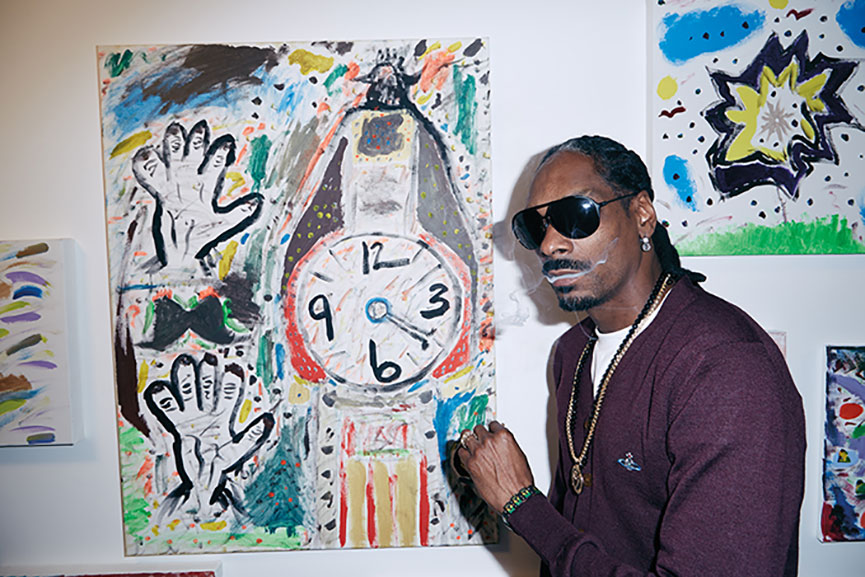 Snoop store dogg painting