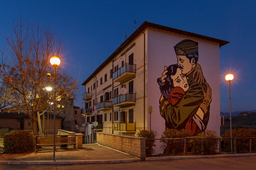 Solo - The people never win during war, Selci, Sabina, Italy, photo credits ©BlindEyeFactory