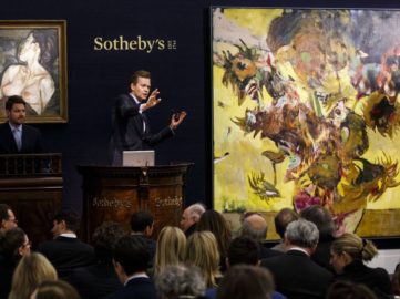 Sotheby's Auction - Image via newsoftheartworldcom