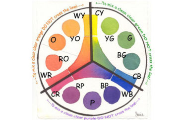 split primary color wheel