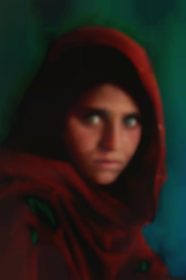 Sharbat Gula Afghan Girl Pakistan Widewalls 8778