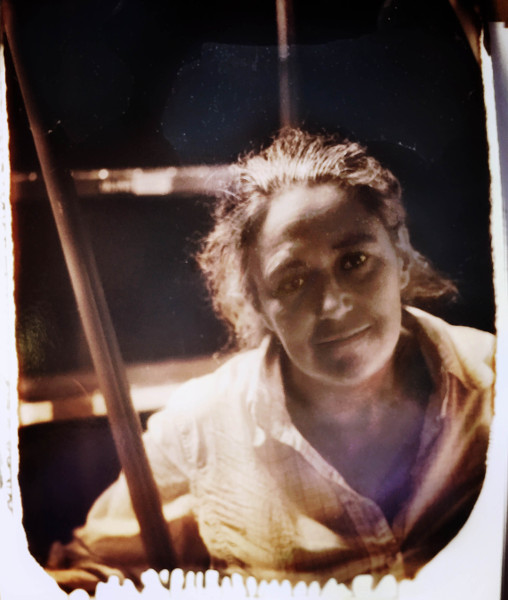 Tacita Dean photographed in her studio In Los Angeles
