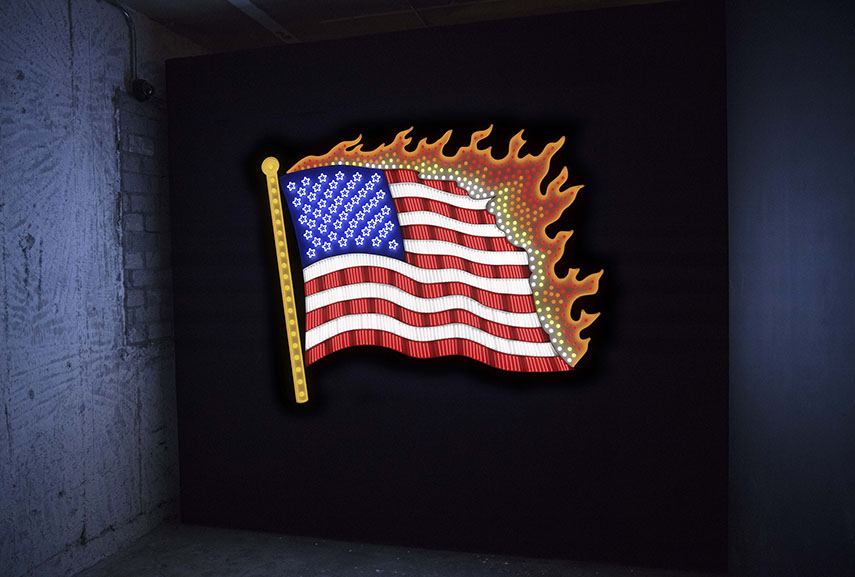 Takeshi Murata - Flag, 2017