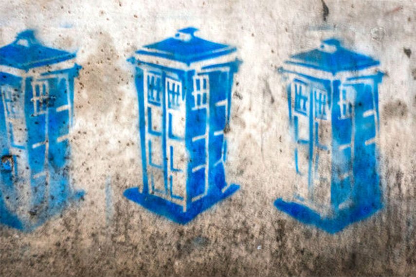 tardis stencil