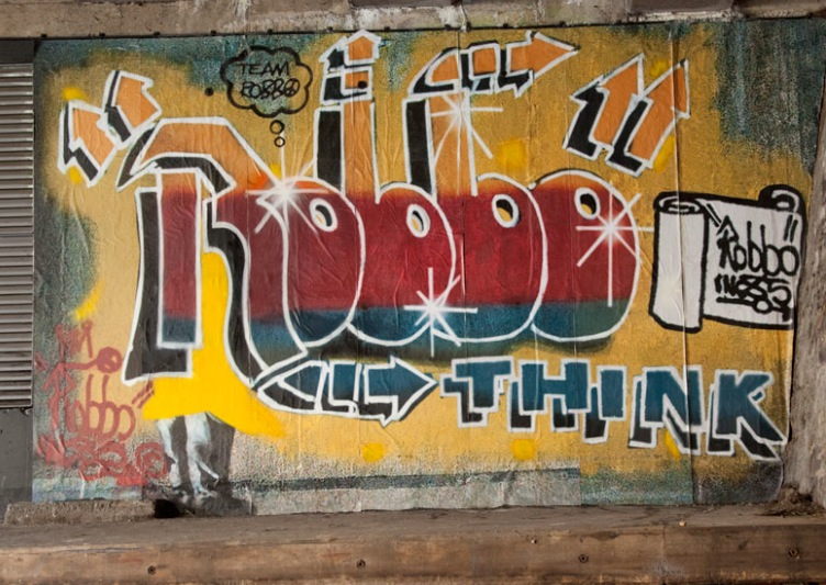 Team Robbo - Restored Mural, December 24, 2011