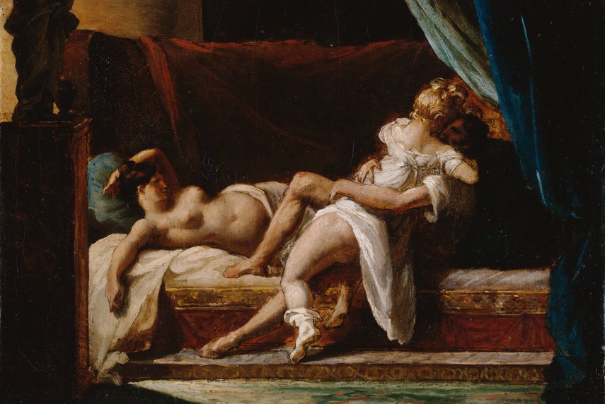 Théodore Jean Géricault - Three Lovers - Image via wikimediaorg