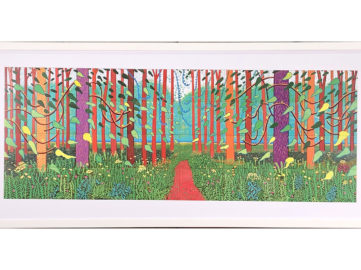 The Arrival of Spring in Woldgate, East Yorkshire David Hockney