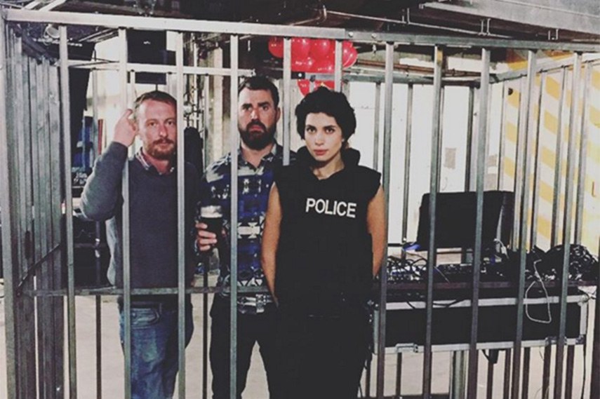 The Connor Brothers and Nadya Tolokonnikova from Pussy Riot 2015 contact world snelle