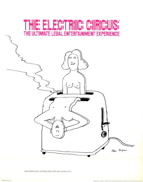 The Electric Circus by Tomi Ungerer, 1968