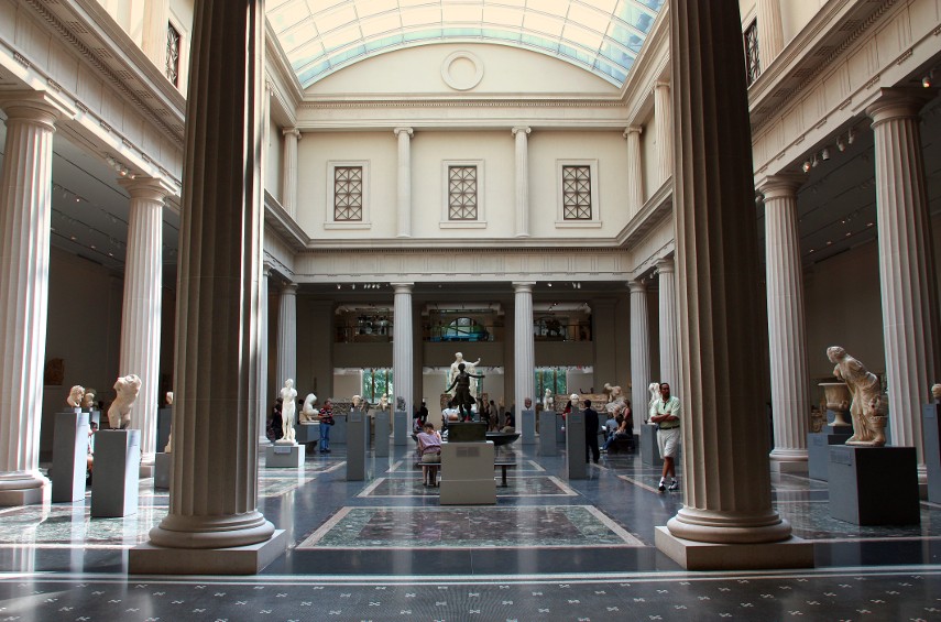 The Interior of MET, where Balthus painting work is being kept
