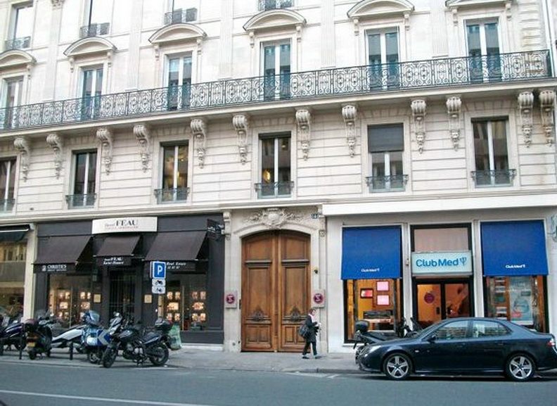 The house in which exhibition was held