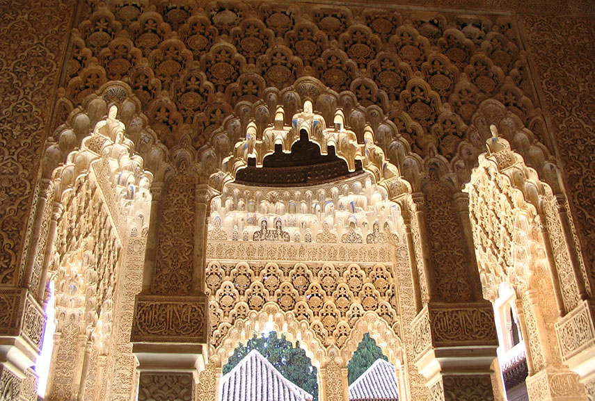 An example of tessellations in architecture