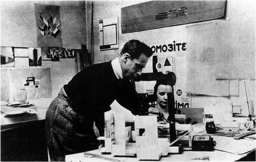 Theo and Nelly van Doesburg, 1923