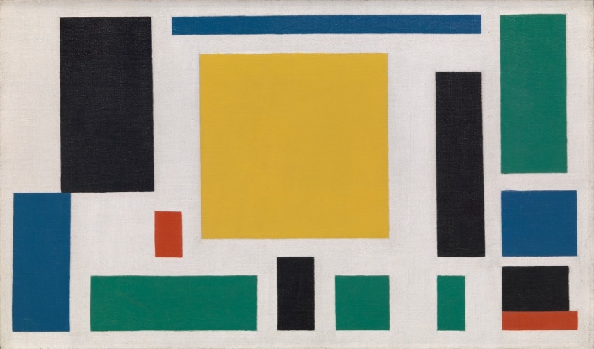 work by dutch painter Theo van Doesburg - Untitled